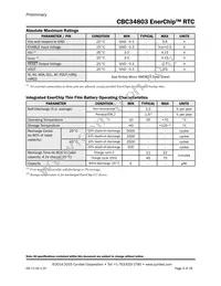 CBC34803-M5C-TR1 Datasheet Page 4