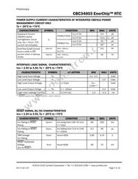 CBC34803-M5C-TR1 Datasheet Page 5