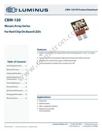 CBM-120-FR-C15-RA100 Datasheet Cover