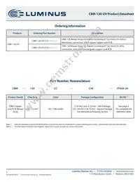 CBM-120-UV-C14-GB365-22 Datasheet Page 3