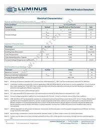 CBM-360-W65S-D32-VB102 Datasheet Page 6