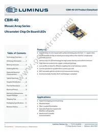 CBM-40-UV-C32-CC385-22 Cover