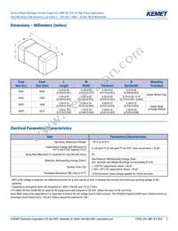 CBR04C709D5GAC Datasheet Page 3