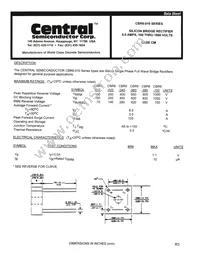 CBR6-100 Datasheet Cover