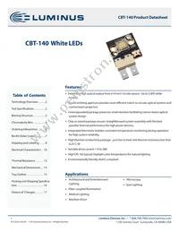 CBT-140-WDH-C15-QA220 Cover
