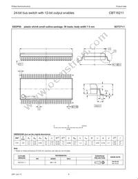 CBT16211DL Datasheet Page 7