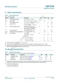CBT3126PW Datasheet Page 4