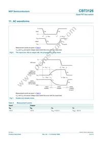 CBT3126PW Datasheet Page 5