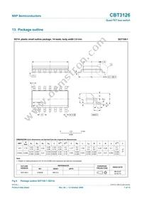 CBT3126PW Datasheet Page 7