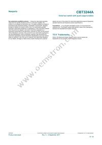 CBT3244ADS Datasheet Page 15