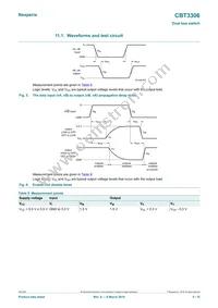 CBT3306D Datasheet Page 5