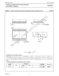 CBT3857PW Datasheet Page 6