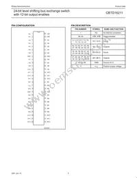 CBTD16211DGG Datasheet Page 4