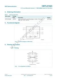 CBTL01023GM Datasheet Page 2