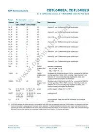 CBTL04082BBS Datasheet Page 4