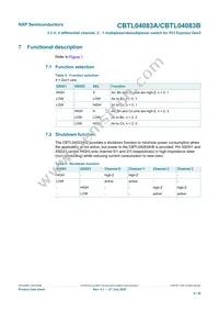 CBTL04083ABS Datasheet Page 6