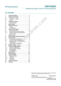 CBTL05023BS Datasheet Page 19