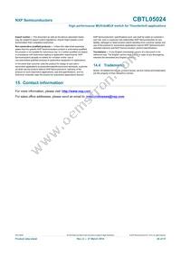 CBTL05024BSHP Datasheet Page 20