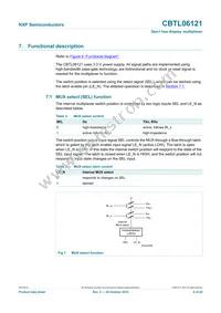 CBTL06121BHF Datasheet Page 9