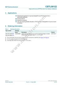 CBTL06122BHF Datasheet Page 4