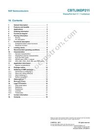 CBTL06DP211EE Datasheet Page 18