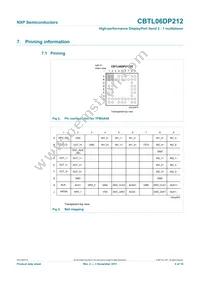 CBTL06DP212EE Datasheet Page 4