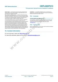 CBTL06DP213EE Datasheet Page 16