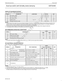 CBTS3306PW Datasheet Page 3