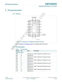 CBTU02043HEJ Datasheet Page 4
