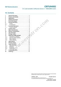 CBTU04082BS Datasheet Page 15