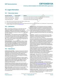 CBTV24DD12ETY Datasheet Page 19