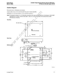 CC025ACL-M Datasheet Page 17