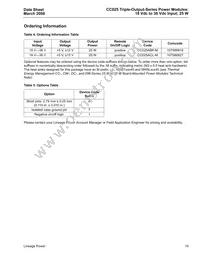 CC025ACL-M Datasheet Page 19