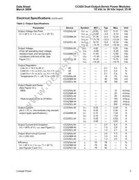 CC025CL-M Datasheet Page 3