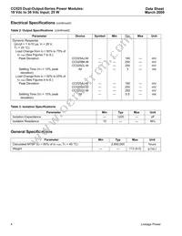 CC025CL-M Datasheet Page 4