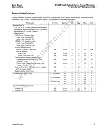 CC025CL-M Datasheet Page 5