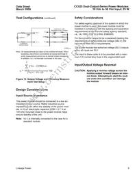 CC025CL-M Datasheet Page 9