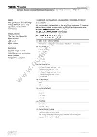 CC1812KKX7RDBB562 Datasheet Page 2