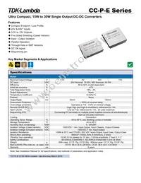 CC30-4815SFP-E Datasheet Cover