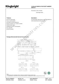 CC56-11SYKWA Datasheet Cover