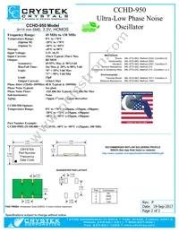 CCHD-950-20-104.000 Datasheet Page 2