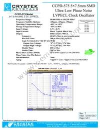CCPD-575X-20-125.000 Datasheet Page 2