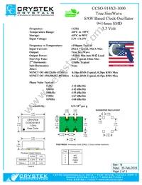 CCSO-914X3-1000 Datasheet Page 2