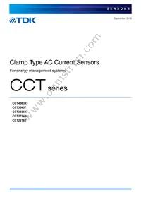 CCT323047-100-16-02 Datasheet Cover