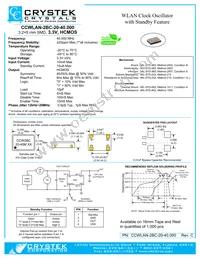 CCWLAN-2BC-20-40.000 Datasheet Cover