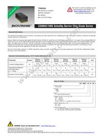 CD1005-B0130 Datasheet Cover