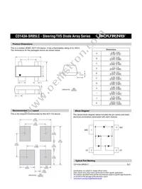 CD143A-SR05LC Datasheet Page 2