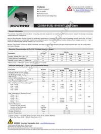 CD216A-B130LLF Datasheet Cover