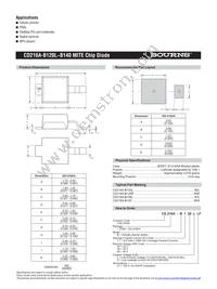CD216A-B130LLF Datasheet Page 2