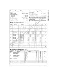 CD4011BCMX Datasheet Page 3